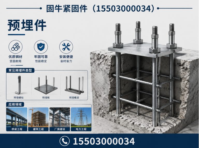 鸡泽县预埋件展示图